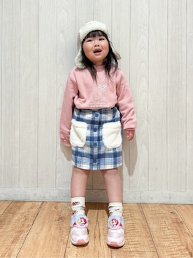 愛さん（キッズ・98cm）の冬コーディネート