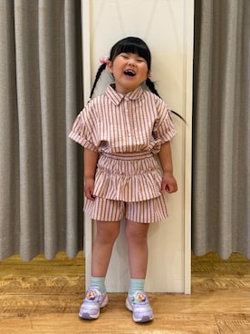 愛さん（キッズ・102cm）の夏コーディネート