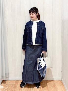 愛さん（レディース・165cm）の春コーディネート