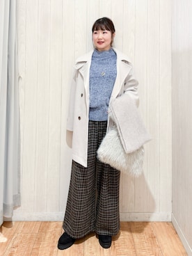 愛さん（レディース・165cm）の冬コーディネート