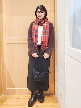 愛さん（レディース・165cm）の冬コーディネート
