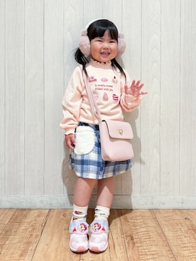 Maaaaachanさん（キッズ・100cm）の冬コーディネート