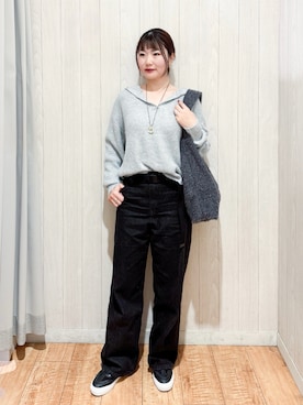 「Cutie Blonde（キューティーブロンド）のアイテム」を使った、Maaaaachanさん（レディース・165cm）の秋コーディネート