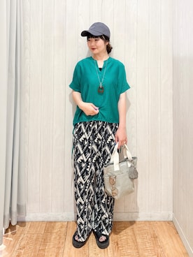 愛さん（レディース・165cm）の夏コーディネート