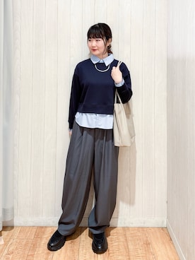 愛さん（レディース・165cm）の春コーディネート