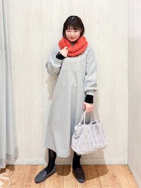 愛さん(レディース・165cm)の冬コーディネート