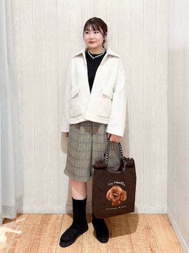 「SHOO・LA・RUE（シューラルー）のアイテム」を使った、Maaaaachanさん（レディース・165cm）の秋コーディネート