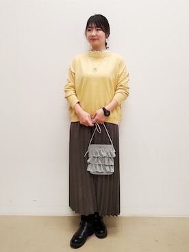 愛さん（レディース・165cm）の冬コーディネート