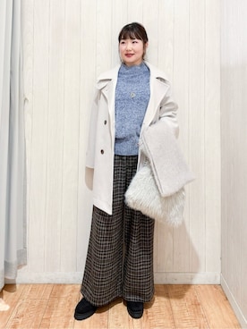 愛さん(レディース・165cm)の冬コーディネート