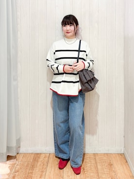 愛さん（レディース・165cm）の冬コーディネート