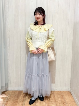 愛さん（レディース・165cm）の春コーディネート