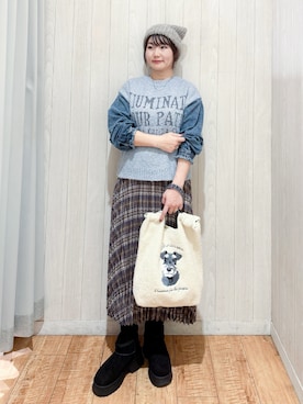 「SHOO・LA・RUE（シューラルー）のアイテム」を使った、Maaaaachanさん（レディース・165cm）の秋コーディネート