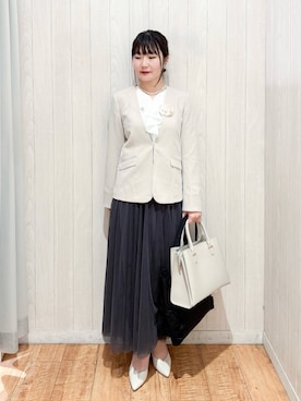 愛さん（レディース・165cm）の冬コーディネート