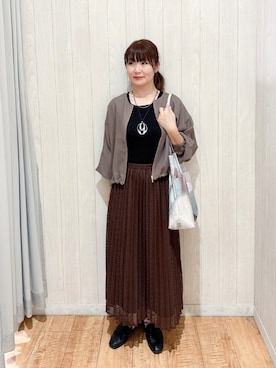 愛さん(レディース・165cm)の夏コーディネート