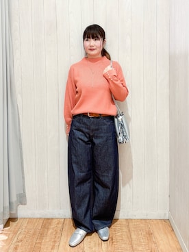 愛さん（レディース・165cm）の冬コーディネート