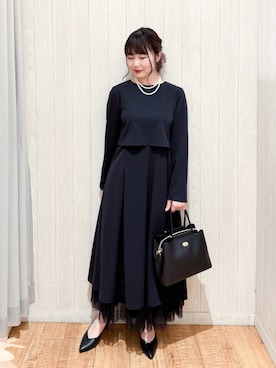 愛さん（レディース・165cm）の冬コーディネート