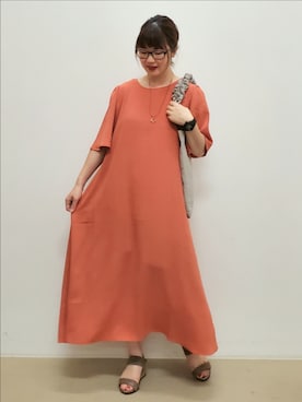 愛さん（レディース・165cm）の夏コーディネート