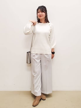 愛さん(レディース・165cm)の冬コーディネート