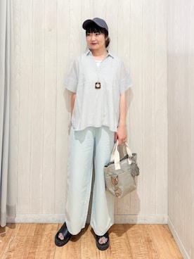 愛さん(レディース・165cm)の夏コーディネート