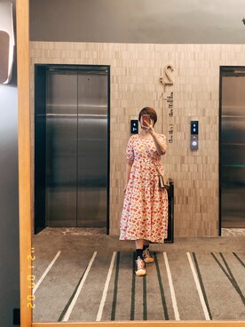 「URBAN RESEARCH（アーバンリサーチ）のアイテム（ワンピース、その他）」を使った、哎呦花卷さん（レディース・162cm）の夏コーディネート