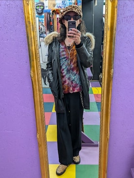 「アイテム（その他アウター）」を使った、みーやさん（メンズ・181cm）の冬コーディネート