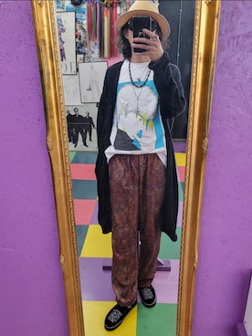 「RUDE GALLERY（ルードギャラリー）のアイテム」を使った、みーやさん（メンズ・181cm）の秋コーディネート