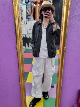 「ROEN（ロエン）のアイテム」を使った、みーやさん（メンズ・181cm）の春コーディネート