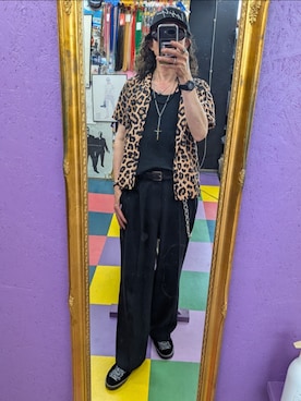 「RUDE GALLERY（ルードギャラリー）のアイテム」を使った、みーやさん（メンズ・181cm）の夏コーディネート