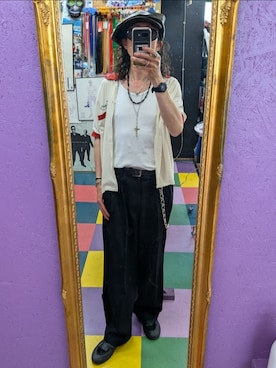 「Dry Bones（ドライボーンズ）のアイテム」を使った、みーやさん（メンズ・181cm）の秋コーディネート