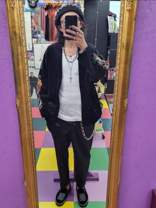 ルードギャラリー カーディガン 新品 定価36300円 RUDE GALLERY DIA KNIT CARDIGAN アーガイル