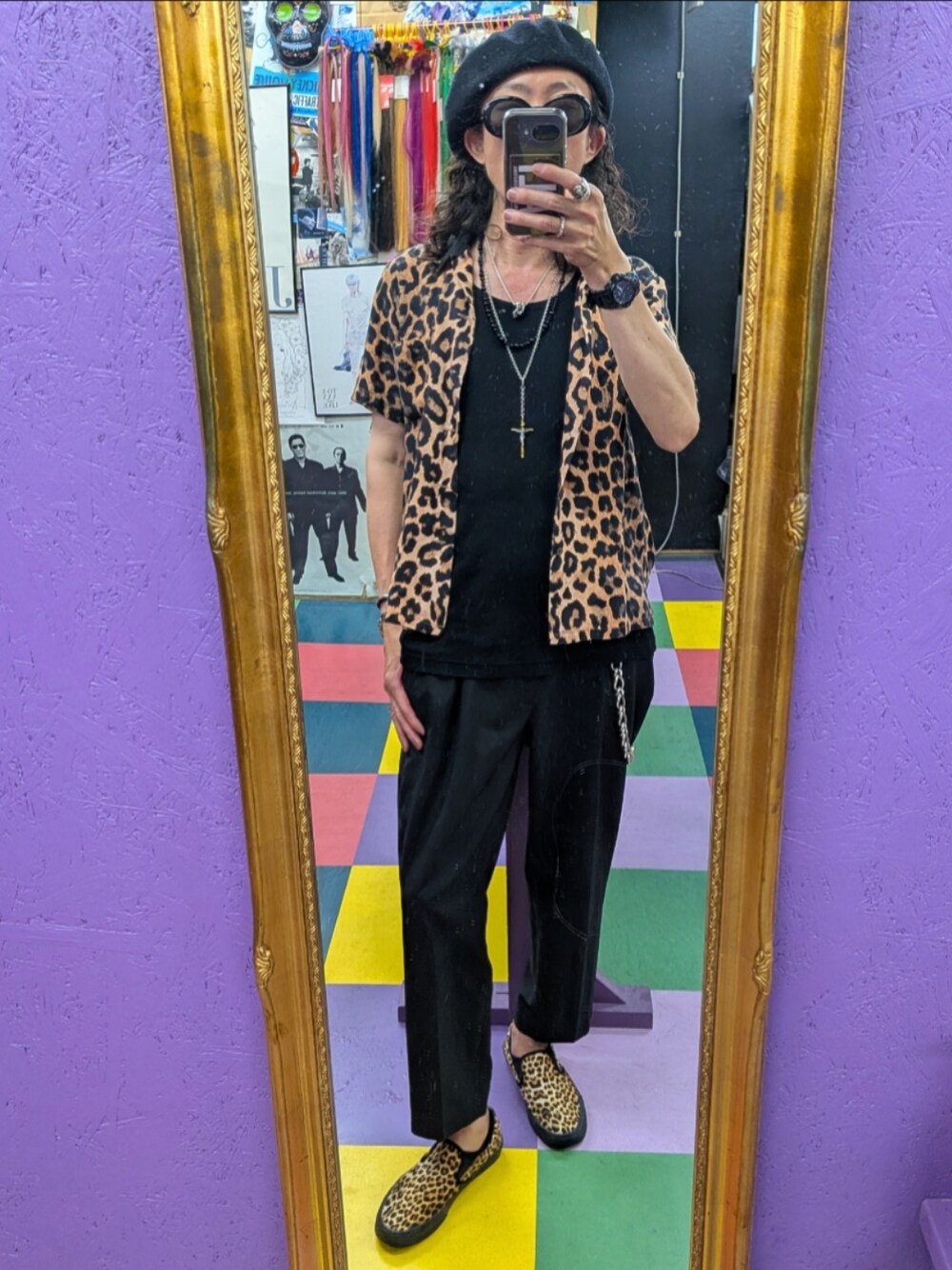 その他のシャツ/ブラウスを着用したメンズの秋コーディネートの1枚目の写真