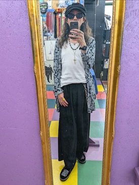 「RUDE GALLERY（ルードギャラリー）のアイテム（シャツ/ブラウス、その他）」を使った、みーやさん（メンズ・181cm）の夏コーディネート