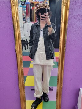 「ROEN（ロエン）のアイテム」を使った、みーやさん（メンズ・181cm）の秋コーディネート