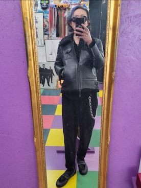 「ROEN（ロエン）のアイテム」を使った、みーやさん（メンズ・181cm）の冬コーディネート