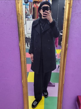 「RUDE GALLERY（ルードギャラリー）のアイテム（その他アウター）」を使った、みーやさん（メンズ・181cm）の冬コーディネート
