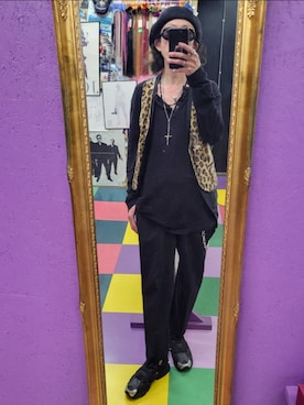 「ROEN（ロエン）のアイテム」を使った、みーやさん（メンズ・181cm）の夏コーディネート