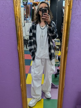 みーやさん（メンズ・181cm）の秋コーディネート