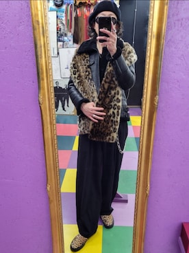 「ROEN（ロエン）のアイテム」を使った、みーやさん（メンズ・181cm）の冬コーディネート