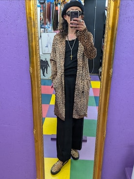 「アイテム（その他アウター、その他）」を使った、みーやさん（メンズ・181cm）の秋コーディネート