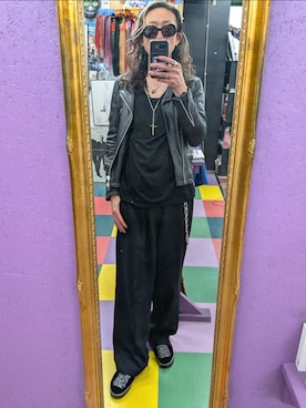 「JACKROSE（ジャックローズ）のアイテム」を使った、みーやさん（メンズ・181cm）の春コーディネート