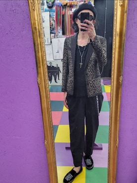 「ROEN（ロエン）のアイテム」を使った、みーやさん（メンズ・181cm）の秋コーディネート