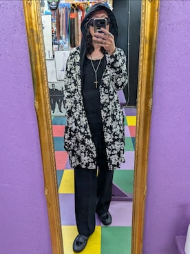 「アイテム（その他アウター、その他）」を使った、みーやさん（メンズ・181cm）の秋コーディネート