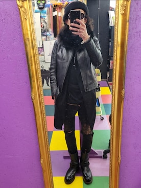 RUDE GALLERY BLACK REBELのアイテムを使った人気ファッション