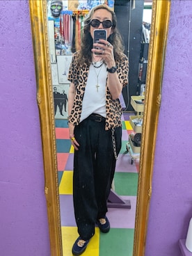 「RUDE GALLERY（ルードギャラリー）のアイテム（シャツ/ブラウス、その他）」を使った、みーやさん（メンズ・181cm）の夏コーディネート