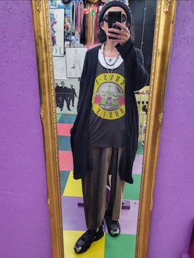 RUDE GALLERY ルードギャラリー　ロングカーディガン　ニットローブ GRUNGE KNIT CARDIGAN | AUDIO BLOG