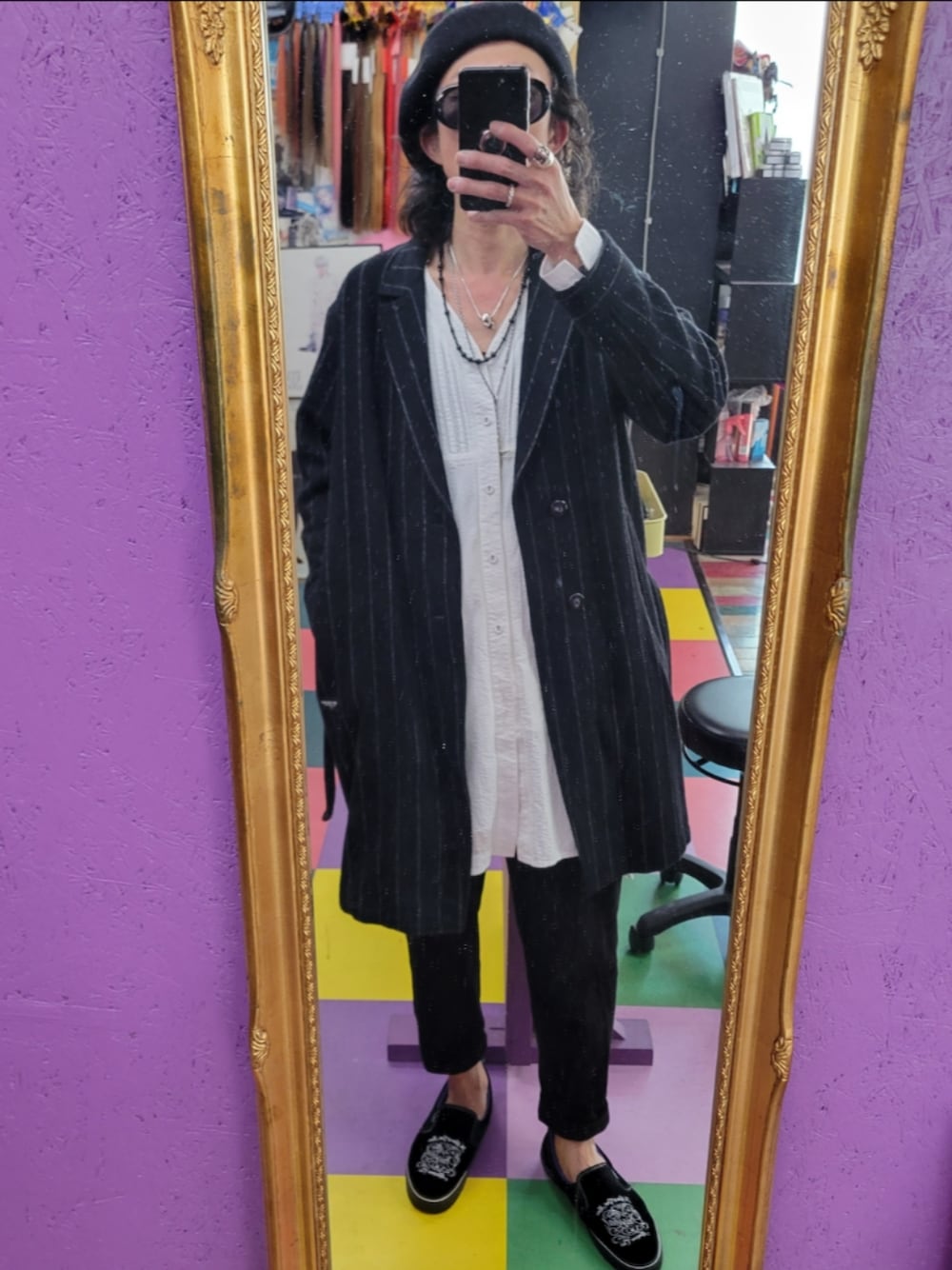 ★RUDE GALLERYルードギャラリー リジットデニム　チェスターコート ☆RUDE GALLERYルードギャラリー リジットデニム チェスターコート