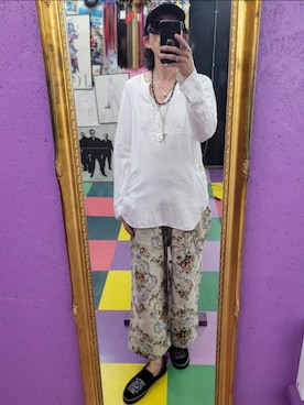 「RUDE GALLERY（ルードギャラリー）のアイテム」を使った、みーやさん（メンズ・181cm）の秋コーディネート