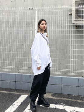 「Romantic Standard（ロマンティックスタンダード）のアイテム」を使った、夏目みさきさん（レディース・166cm）の夏コーディネート