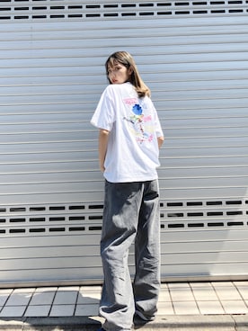 「Romantic Standard（ロマンティックスタンダード）のアイテム」を使った、夏目みさきさん（レディース・165cm）の春コーディネート