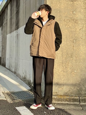 ごりゅーさん(メンズ・177cm)の冬コーディネート